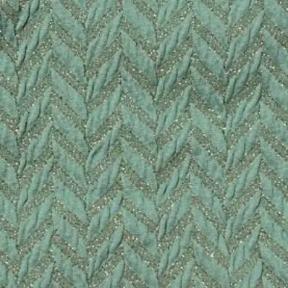 NWT PilyQ Hillary High Waist Shimmer Bikini Bottom in Aquarius Sz. M - Picture 8 of 8